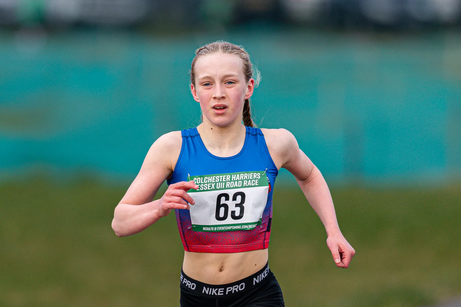 Brentwood Beagles athletes at the Essex Road Relay Championships, Colchester, 22 March 2026
