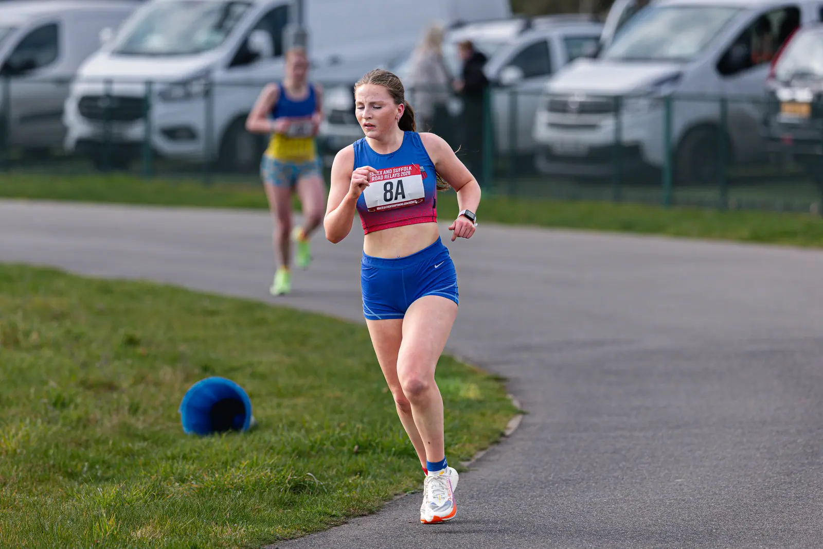 Brentwood Beagles athletes at the Essex Road Relay Championships, Colchester, 22 March 2026