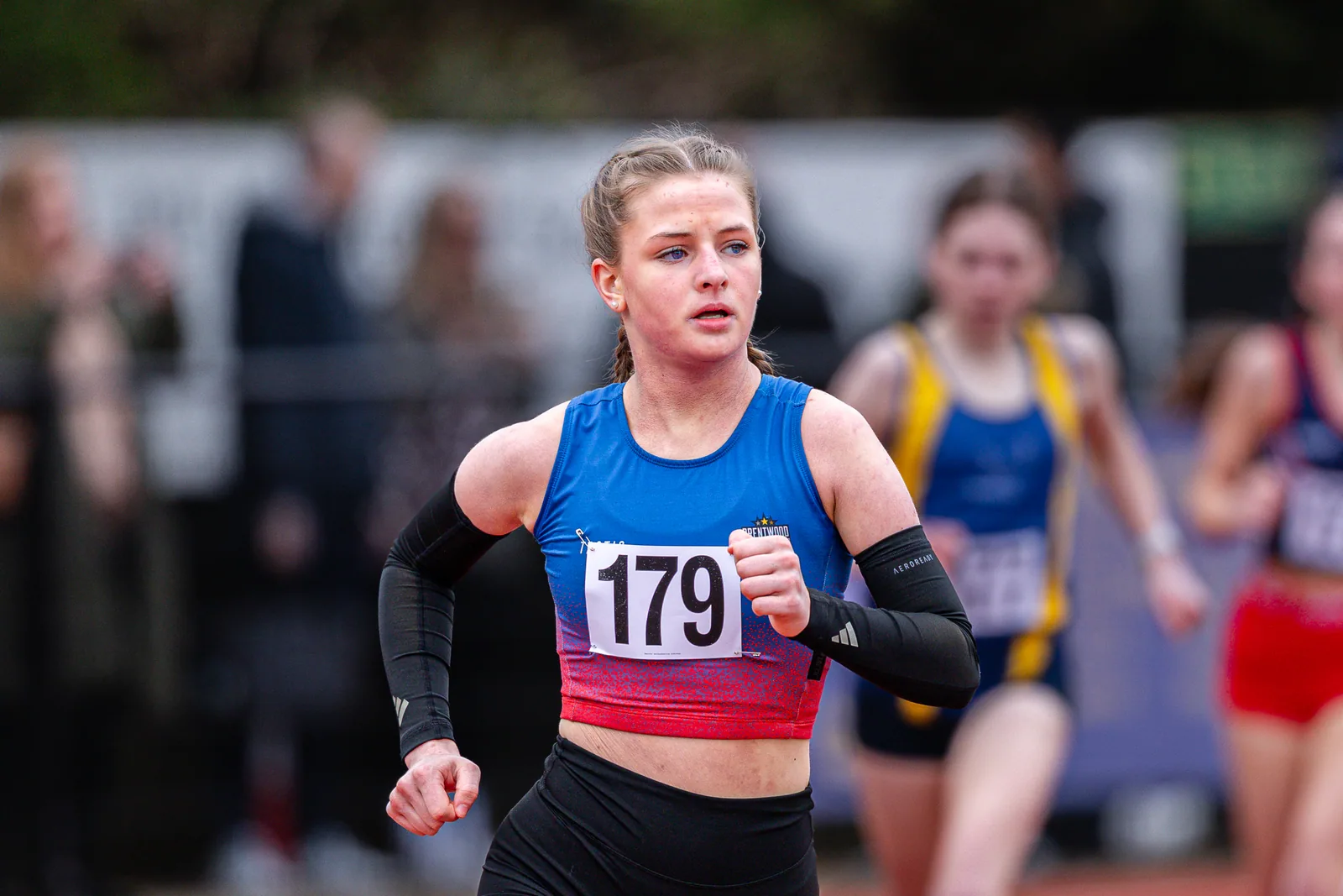 Brentwood Beagles athletes at the Havering Open, Havering, 29 March 2026