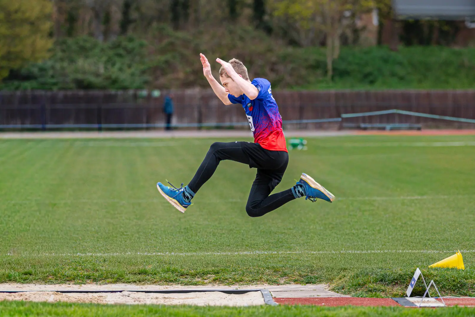 Brentwood Beagles athletes at the Havering Open, Havering, 29 March 2026