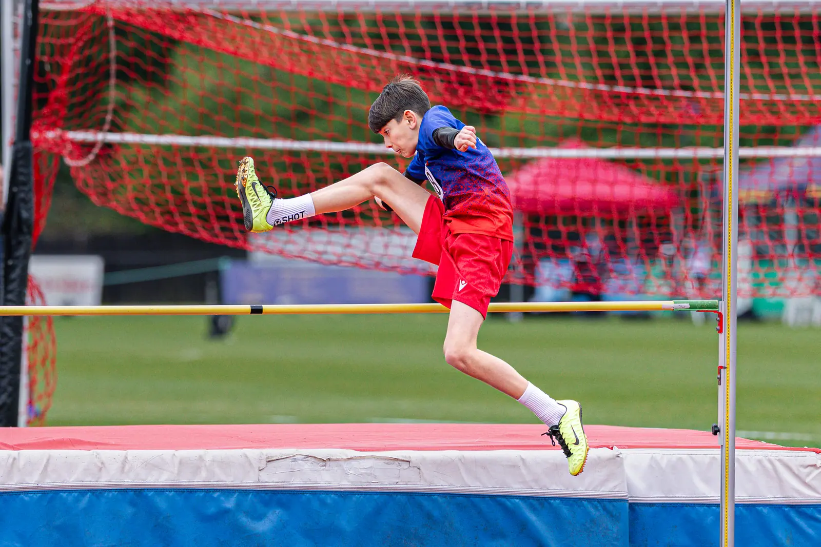 Brentwood Beagles athletes at the Havering Open, Havering, 29 March 2026