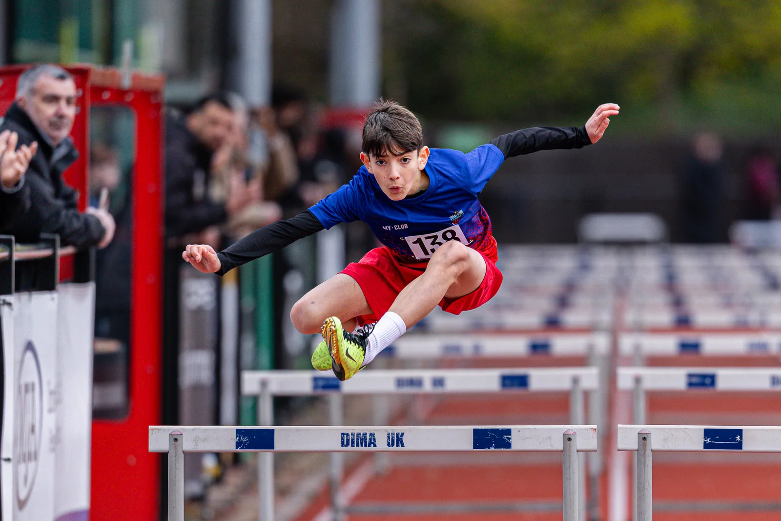 Brentwood Beagles athletes at the Havering Open, Havering, 29 March 2026