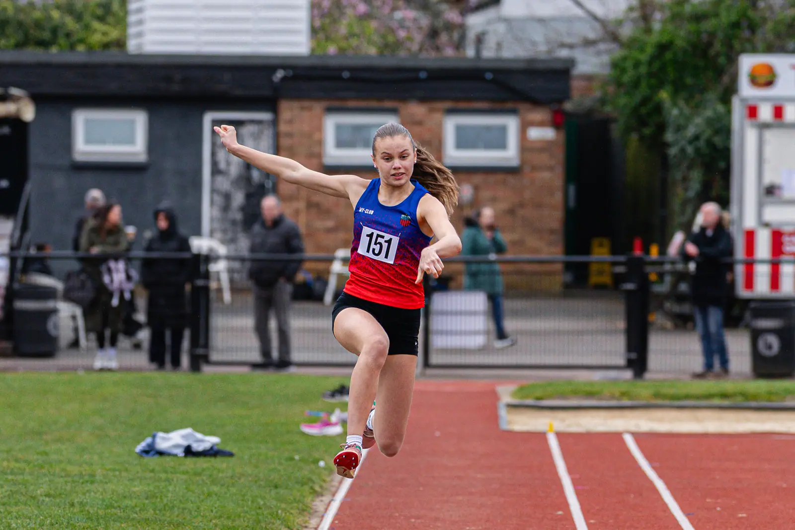 Brentwood Beagles athletes at the Havering Open, Havering, 29 March 2026
