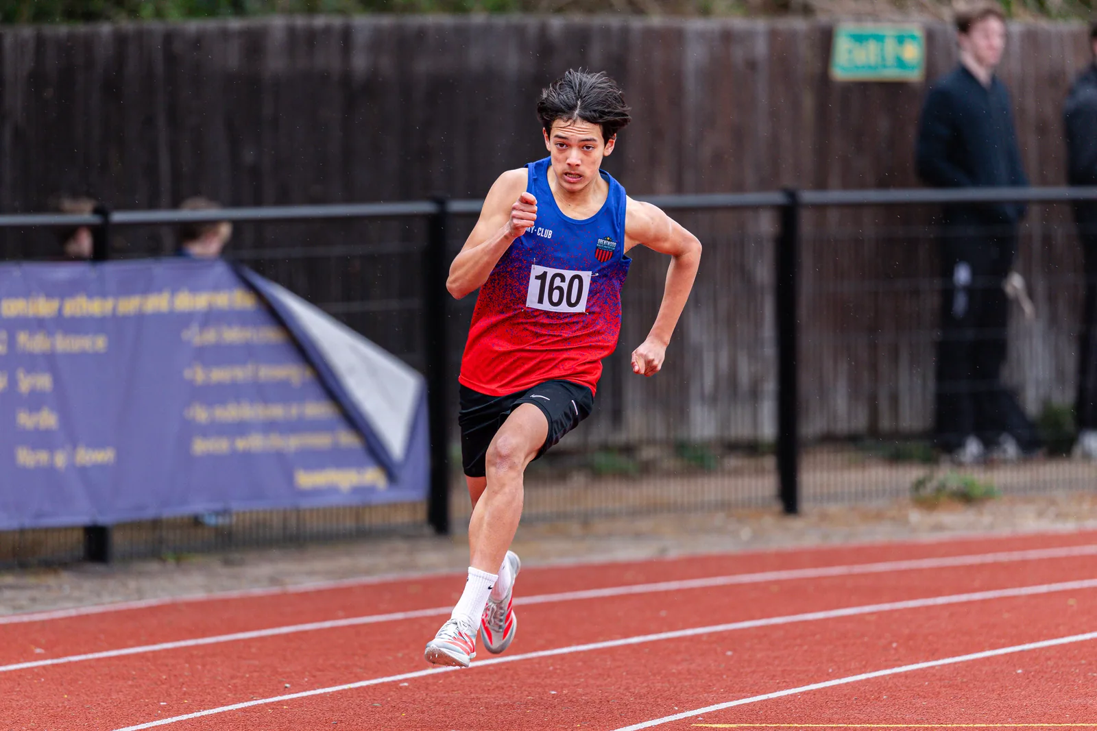 Brentwood Beagles athletes at the Havering Open, Havering, 29 March 2026