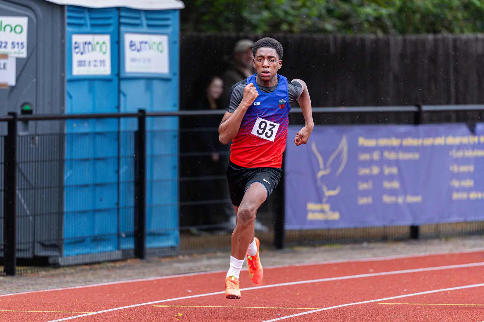 Brentwood Beagles athletes at the Havering Open, Havering, 29 March 2026