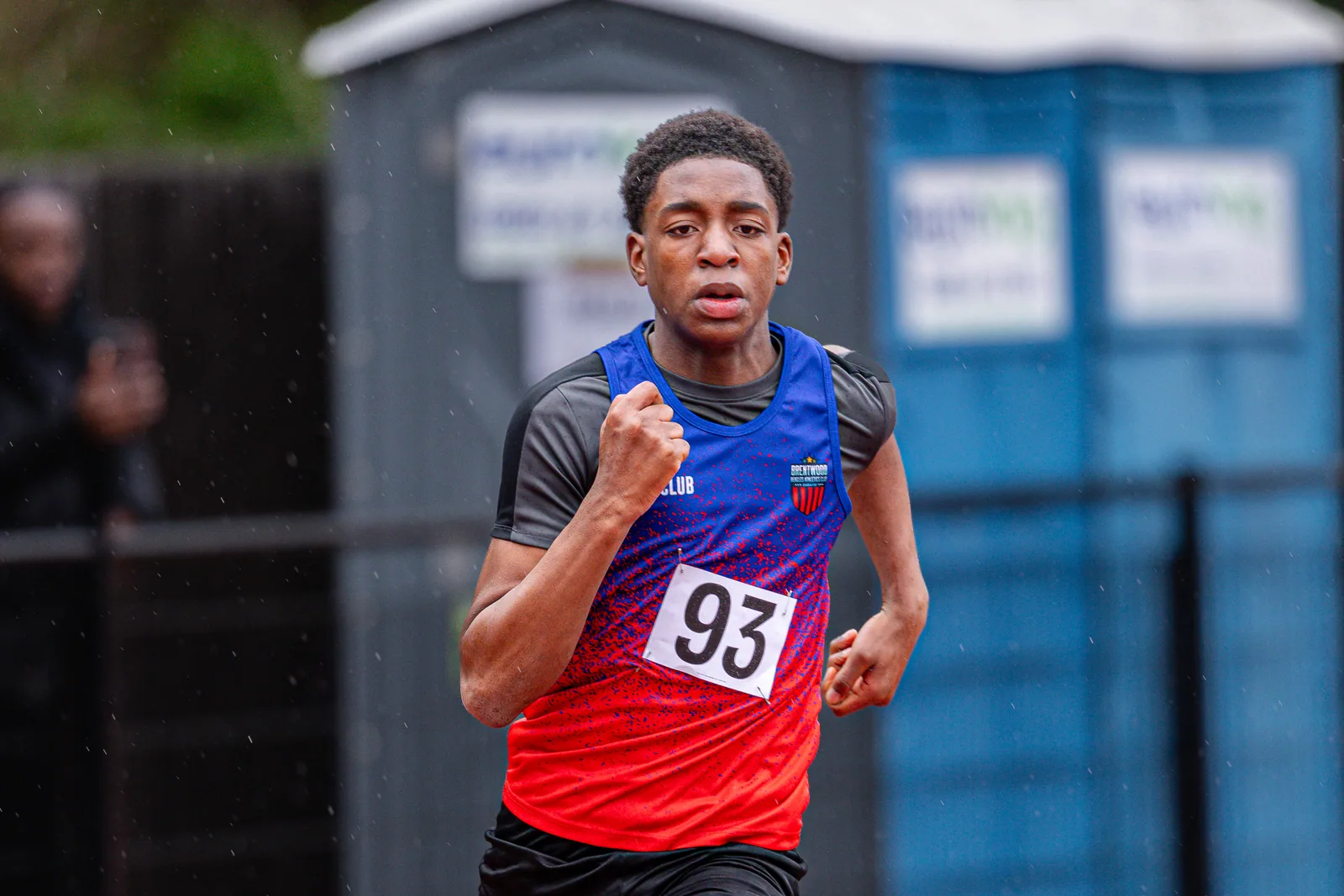 Brentwood Beagles athletes at the Havering Open, Havering, 29 March 2026