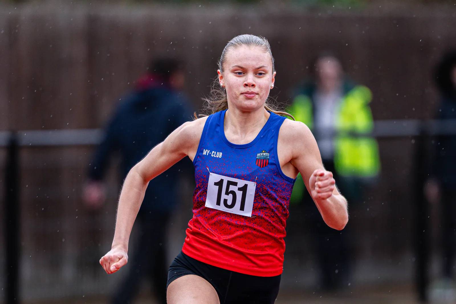 Brentwood Beagles athletes at the Havering Open, Havering, 29 March 2026