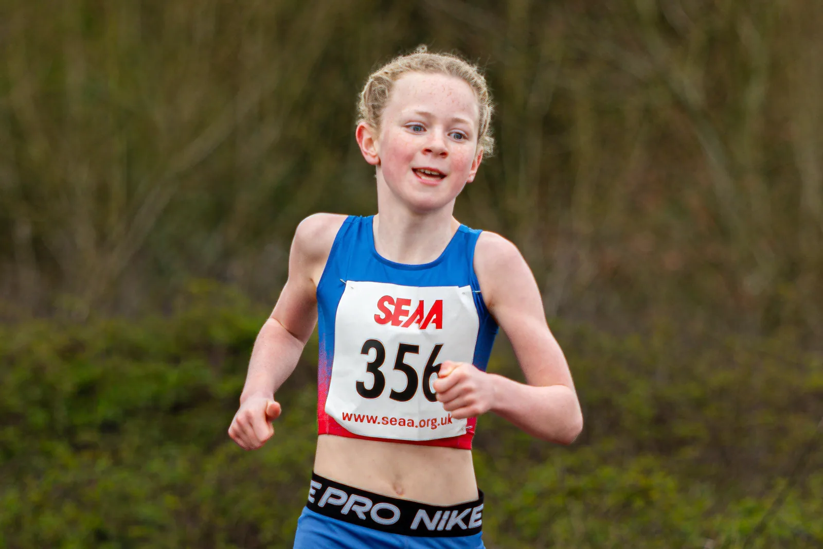Brentwood Beagles athletes at the SEAA Road 3k/5k Championships, Milton Keynes, 29 March 2026