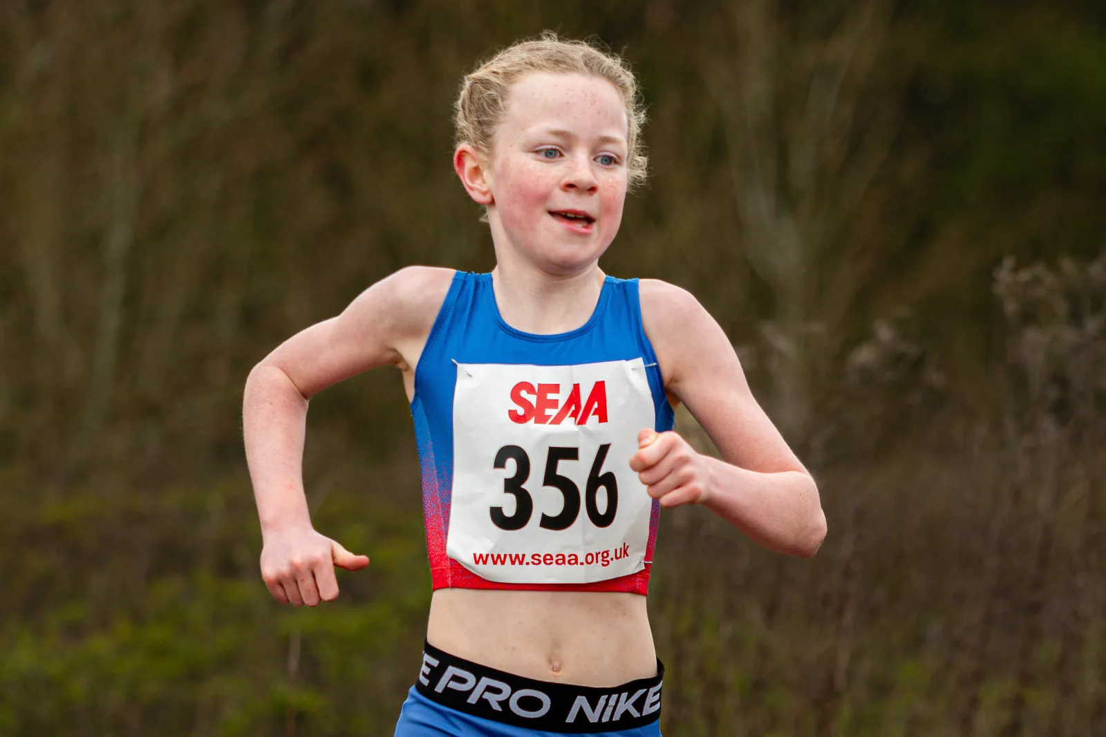 Brentwood Beagles athletes at the SEAA Road 3k/5k Championships, Milton Keynes, 29 March 2026