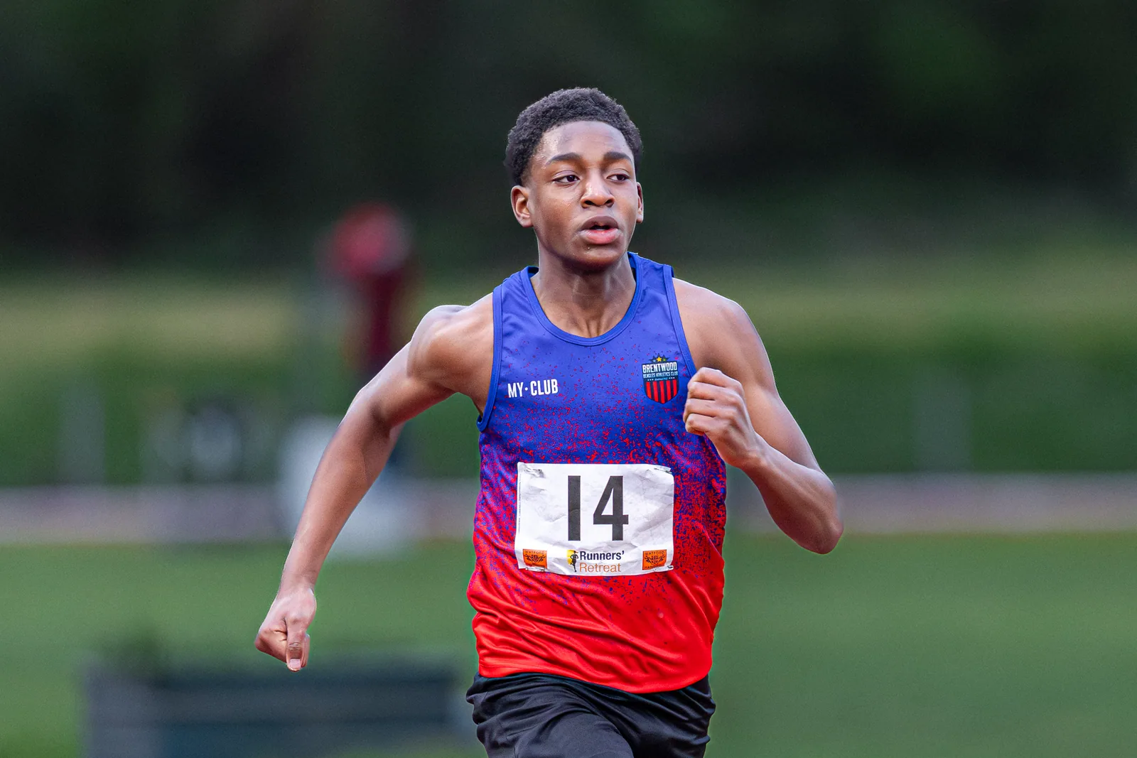 Brentwood Beagles athletes at the Watford Open Meeting, Watford, 1 April 2026