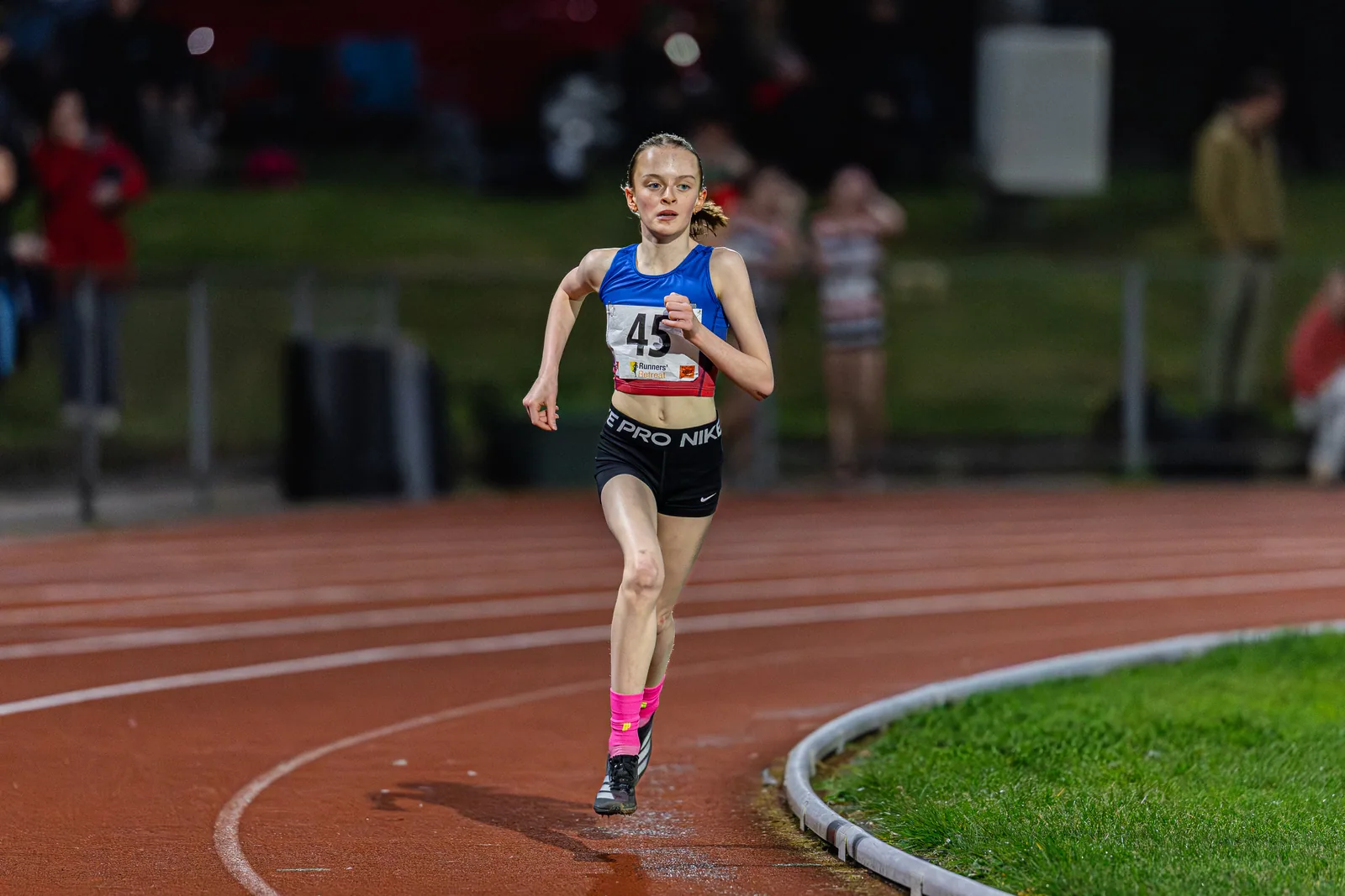 Brentwood Beagles athletes at the Watford Open Meeting, Watford, 1 April 2026