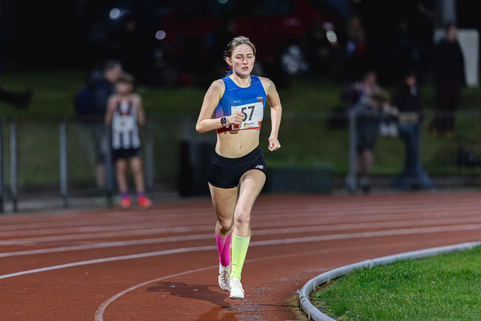 Brentwood Beagles athletes at the Watford Open Meeting, Watford, 1 April 2026