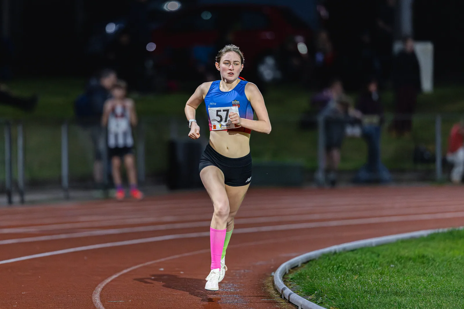 Brentwood Beagles athletes at the Watford Open Meeting, Watford, 1 April 2026