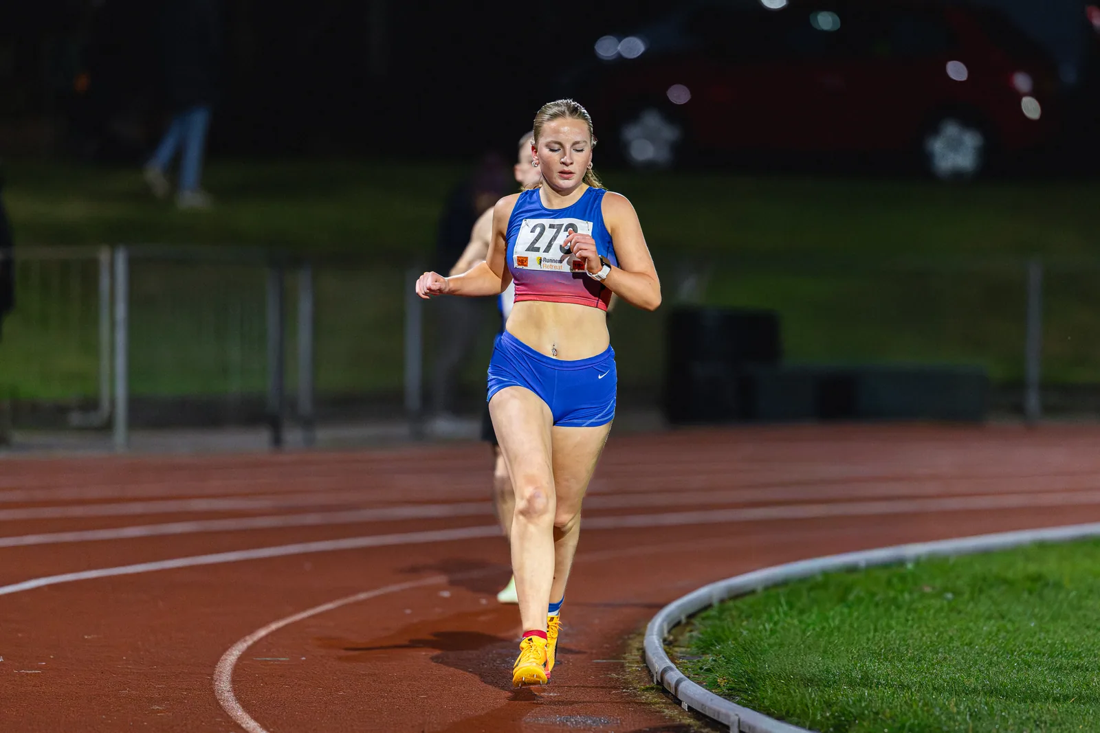 Brentwood Beagles athletes at the Watford Open Meeting, Watford, 1 April 2026