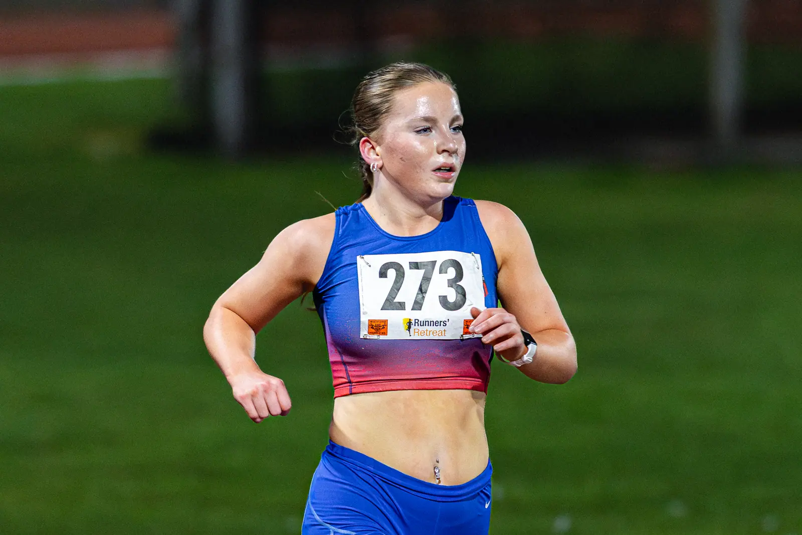 Brentwood Beagles athletes at the Watford Open Meeting, Watford, 1 April 2026