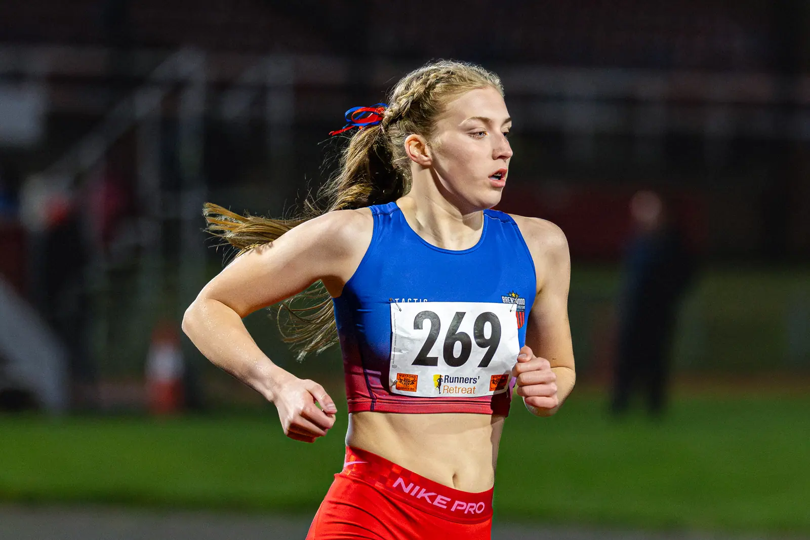 Brentwood Beagles athletes at the Watford Open Meeting, Watford, 1 April 2026