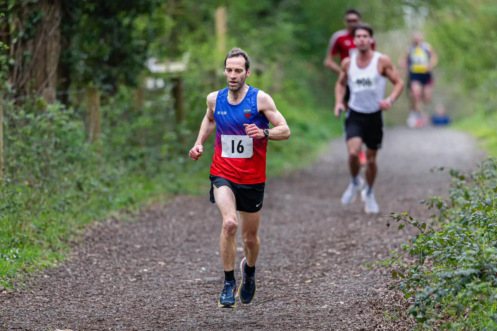 Brentwood Beagles athletes at the Crown to Crown 5k, Pitsea, 3 April 2026