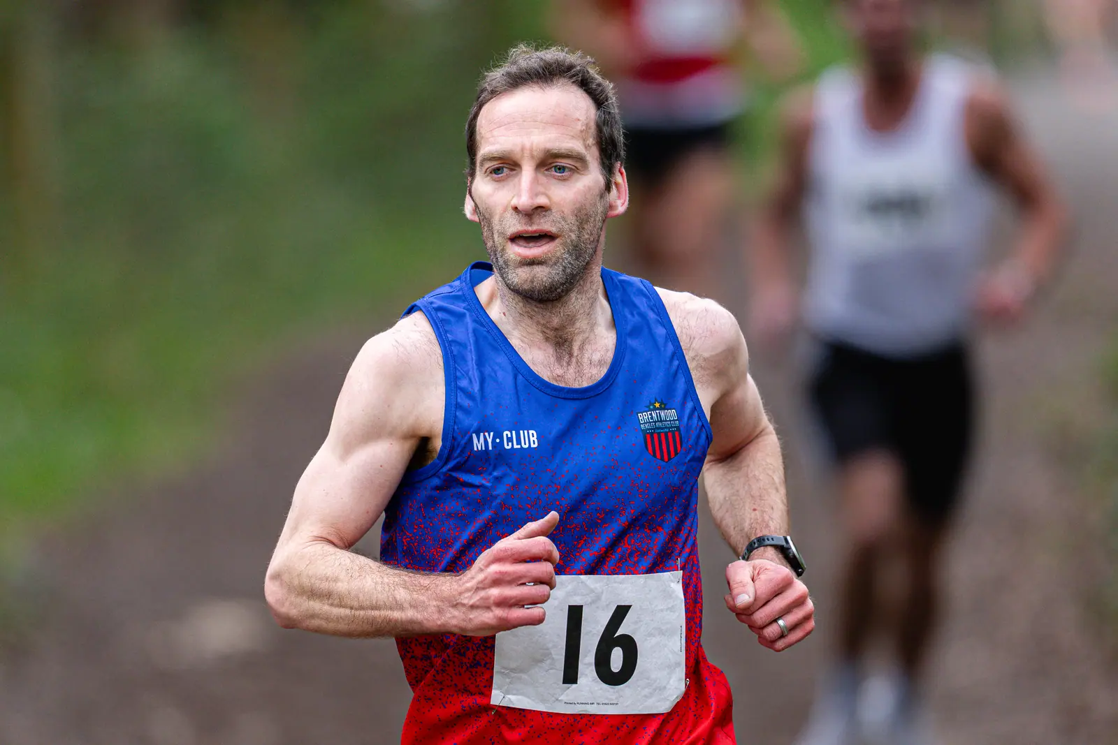 Brentwood Beagles athletes at the Crown to Crown 5k, Pitsea, 3 April 2026