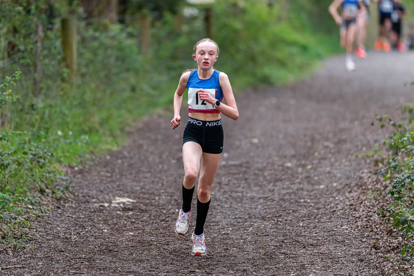 Brentwood Beagles athletes at the Crown to Crown 5k, Pitsea, 3 April 2026