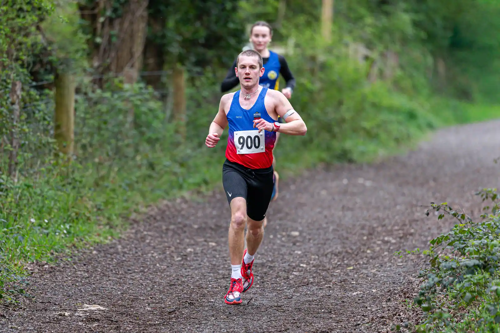 Brentwood Beagles athletes at the Crown to Crown 5k, Pitsea, 3 April 2026