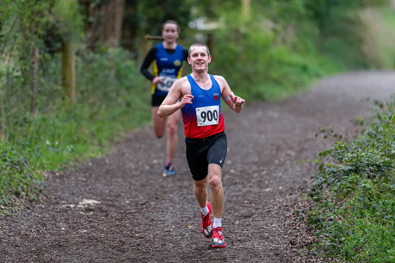 Brentwood Beagles athletes at the Crown to Crown 5k, Pitsea, 3 April 2026