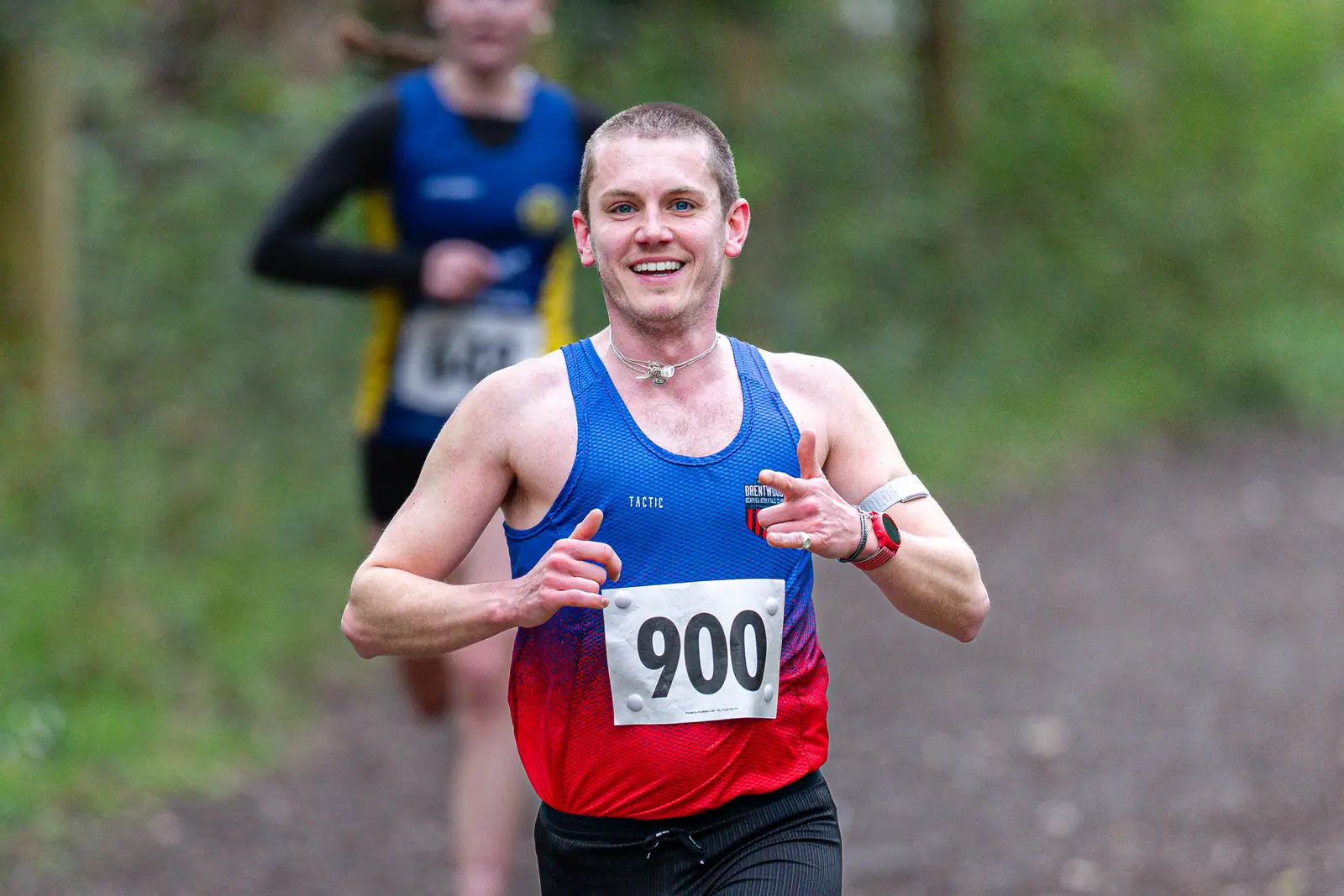 Brentwood Beagles athletes at the Crown to Crown 5k, Pitsea, 3 April 2026
