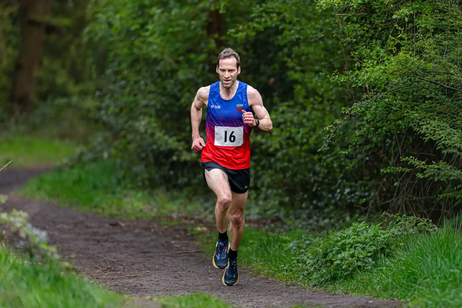 Brentwood Beagles athletes at the Crown to Crown 5k, Pitsea, 3 April 2026