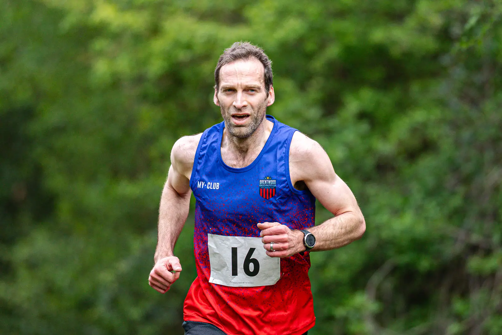 Brentwood Beagles athletes at the Crown to Crown 5k, Pitsea, 3 April 2026