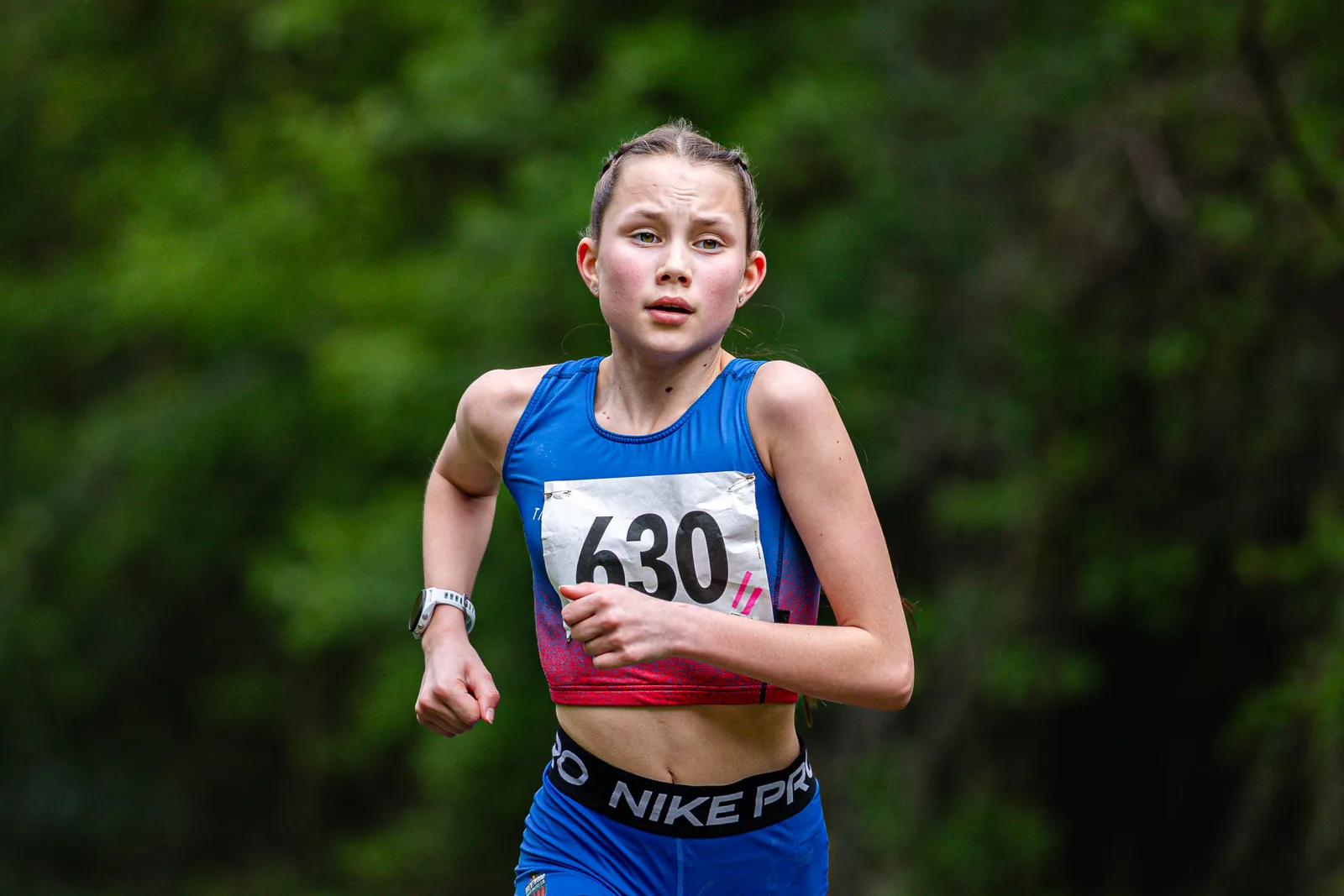 Brentwood Beagles athletes at the Crown to Crown 5k, Pitsea, 3 April 2026