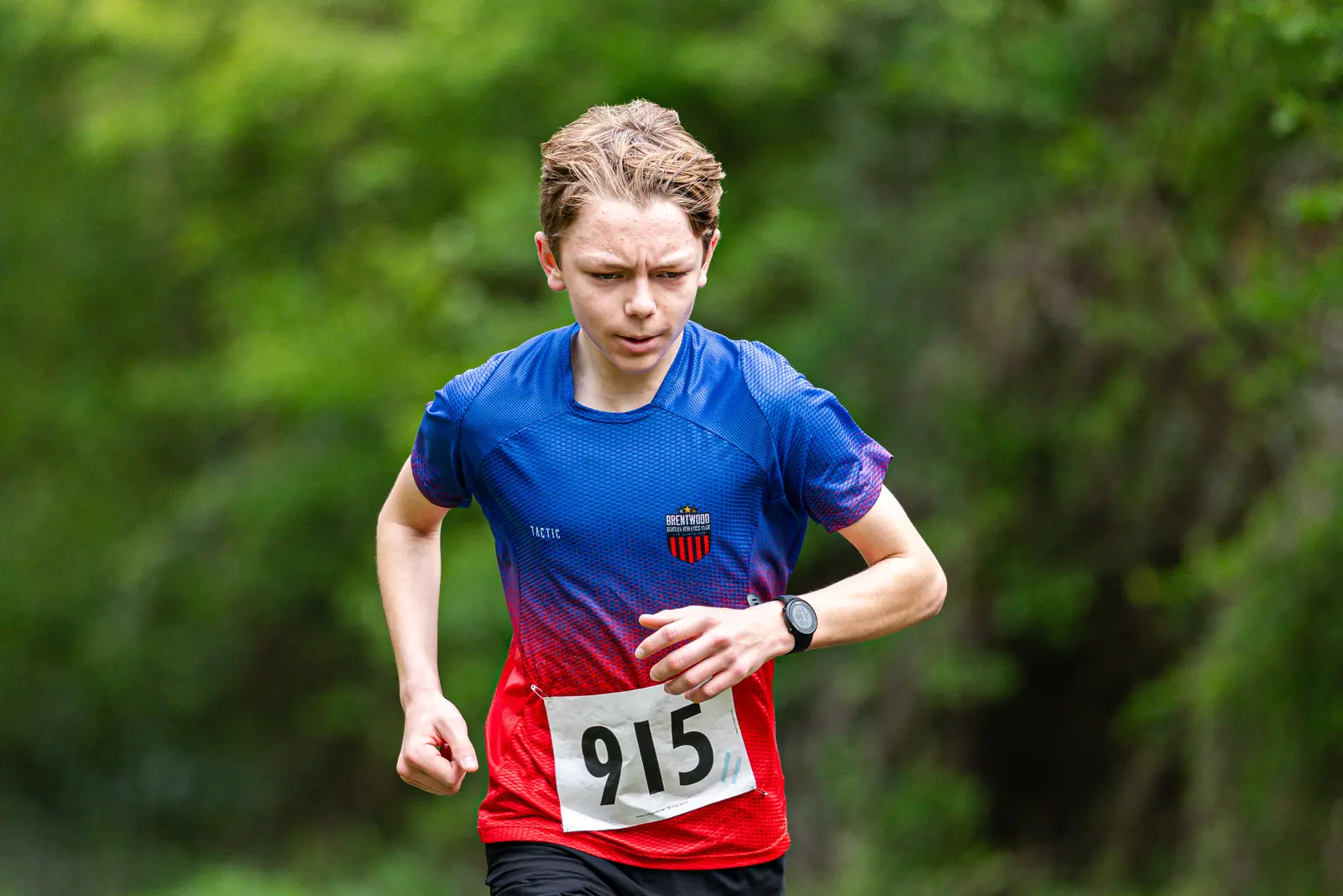 Brentwood Beagles athletes at the Crown to Crown 5k, Pitsea, 3 April 2026