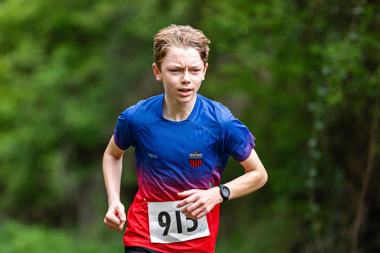 Brentwood Beagles athletes at the Crown to Crown 5k, Pitsea, 3 April 2026