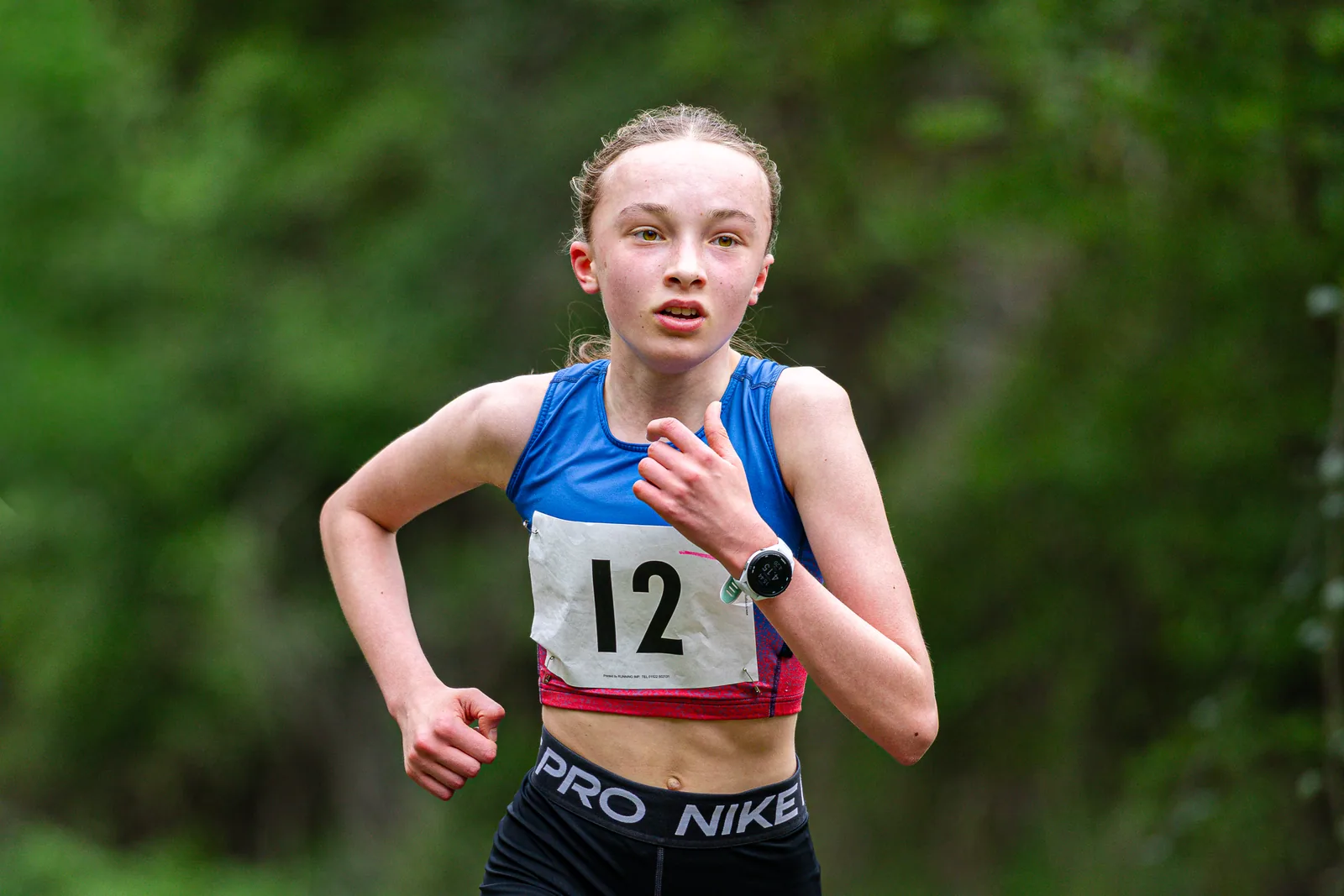 Brentwood Beagles athletes at the Crown to Crown 5k, Pitsea, 3 April 2026