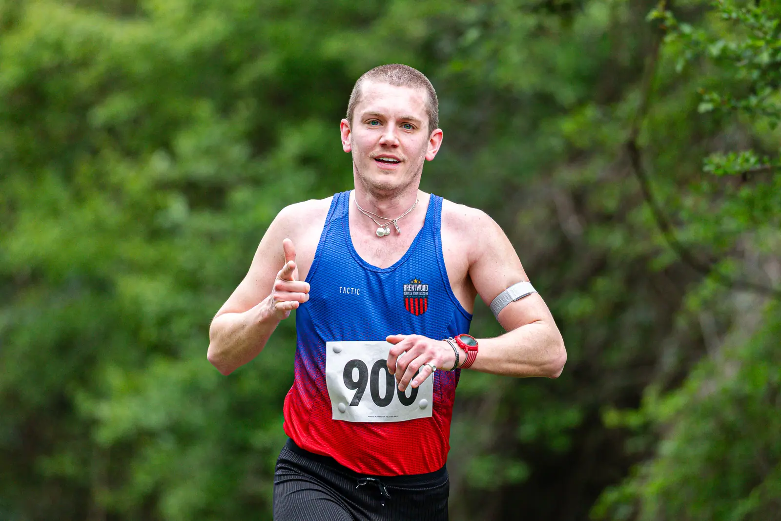 Brentwood Beagles athletes at the Crown to Crown 5k, Pitsea, 3 April 2026