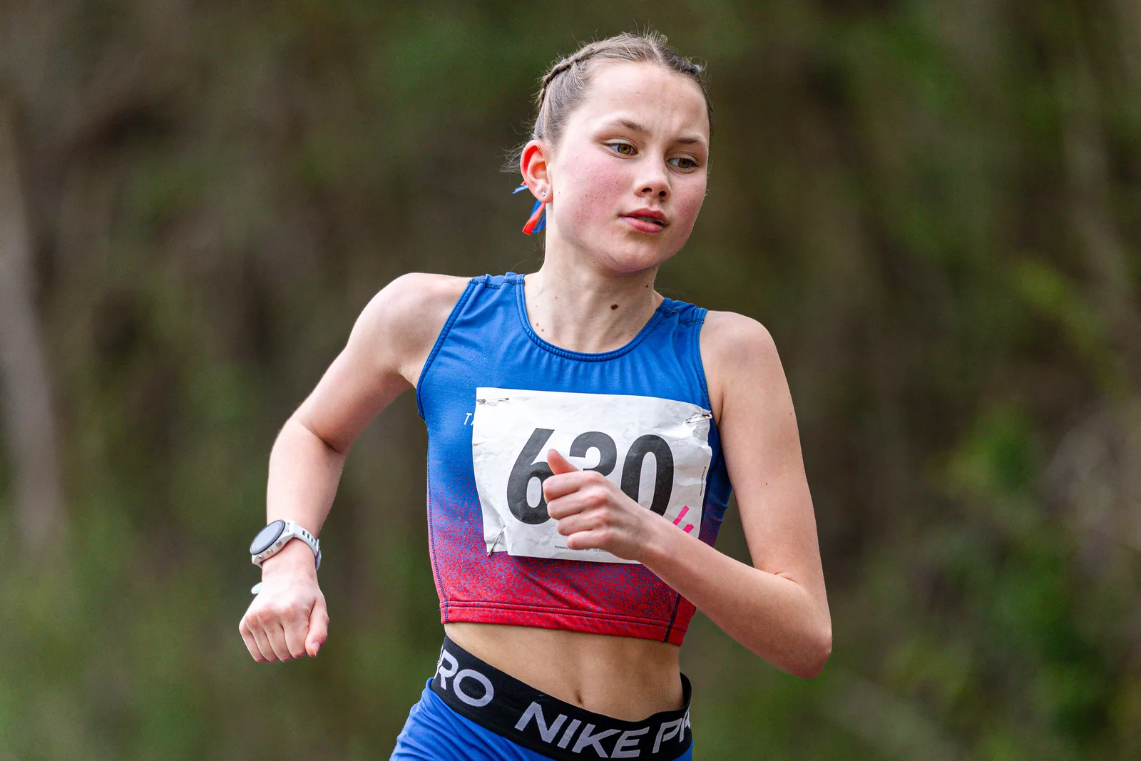 Brentwood Beagles athletes at the Crown to Crown 5k, Pitsea, 3 April 2026