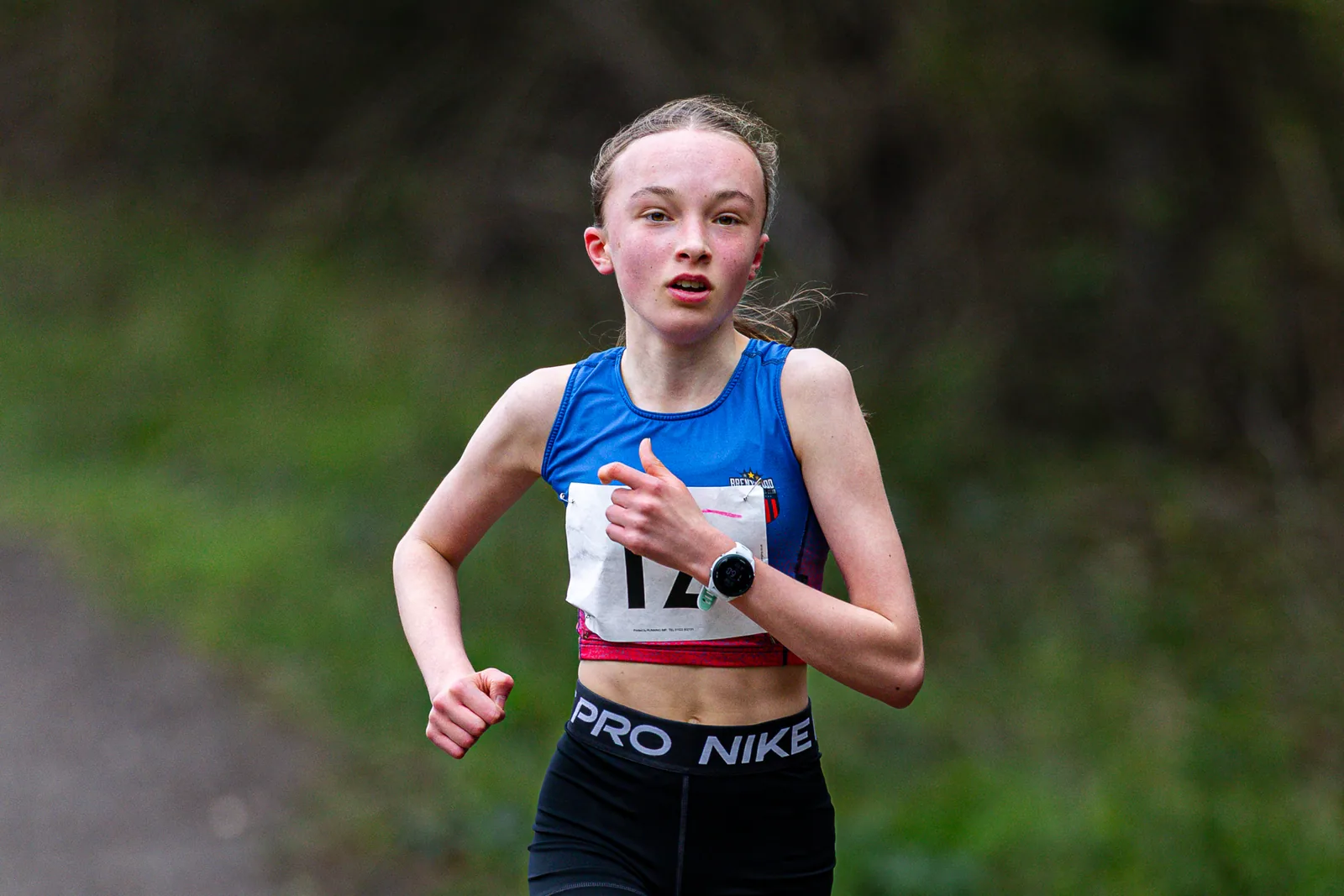 Brentwood Beagles athletes at the Crown to Crown 5k, Pitsea, 3 April 2026