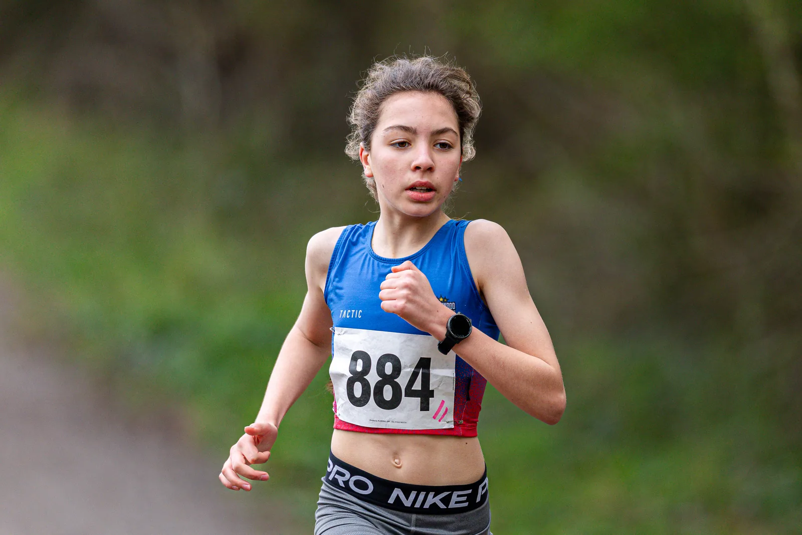 Brentwood Beagles athletes at the Crown to Crown 5k, Pitsea, 3 April 2026