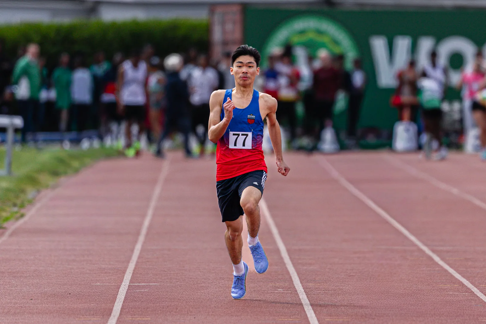 Brentwood Beagles athletes at the Woodford Green Open, Woodford Green, 11 April 2026