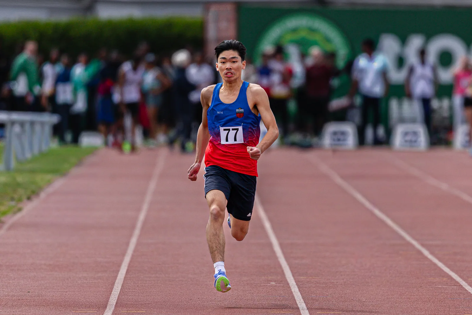 Brentwood Beagles athletes at the Woodford Green Open, Woodford Green, 11 April 2026