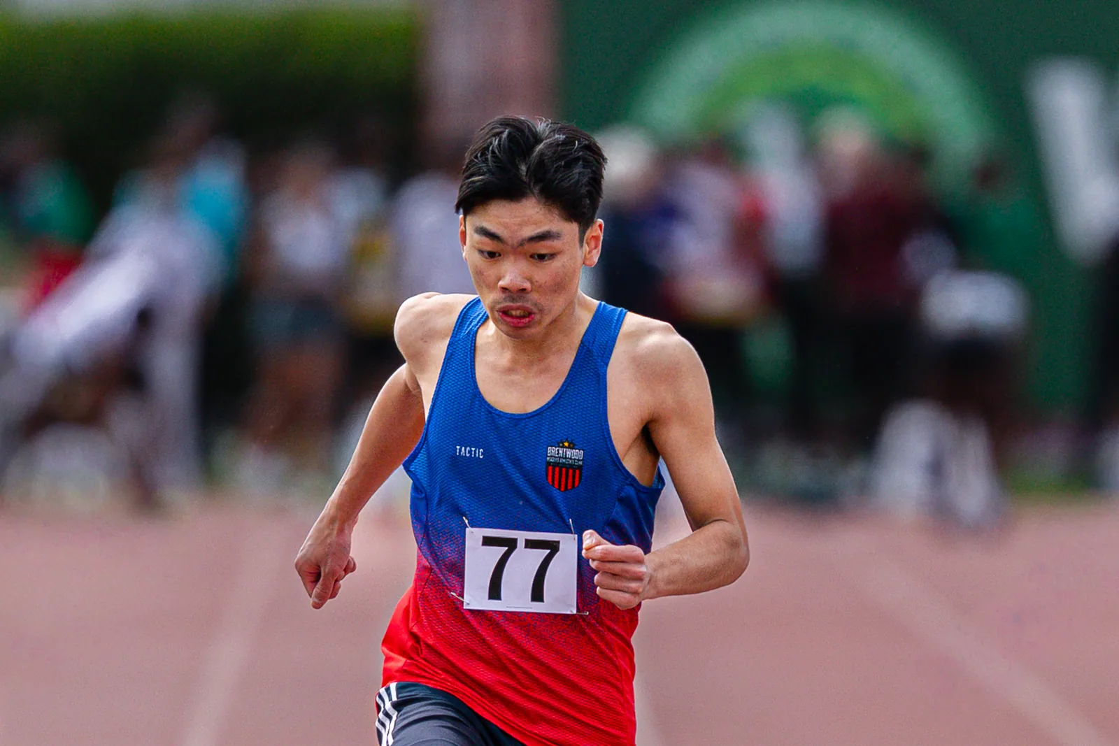 Brentwood Beagles athletes at the Woodford Green Open, Woodford Green, 11 April 2026