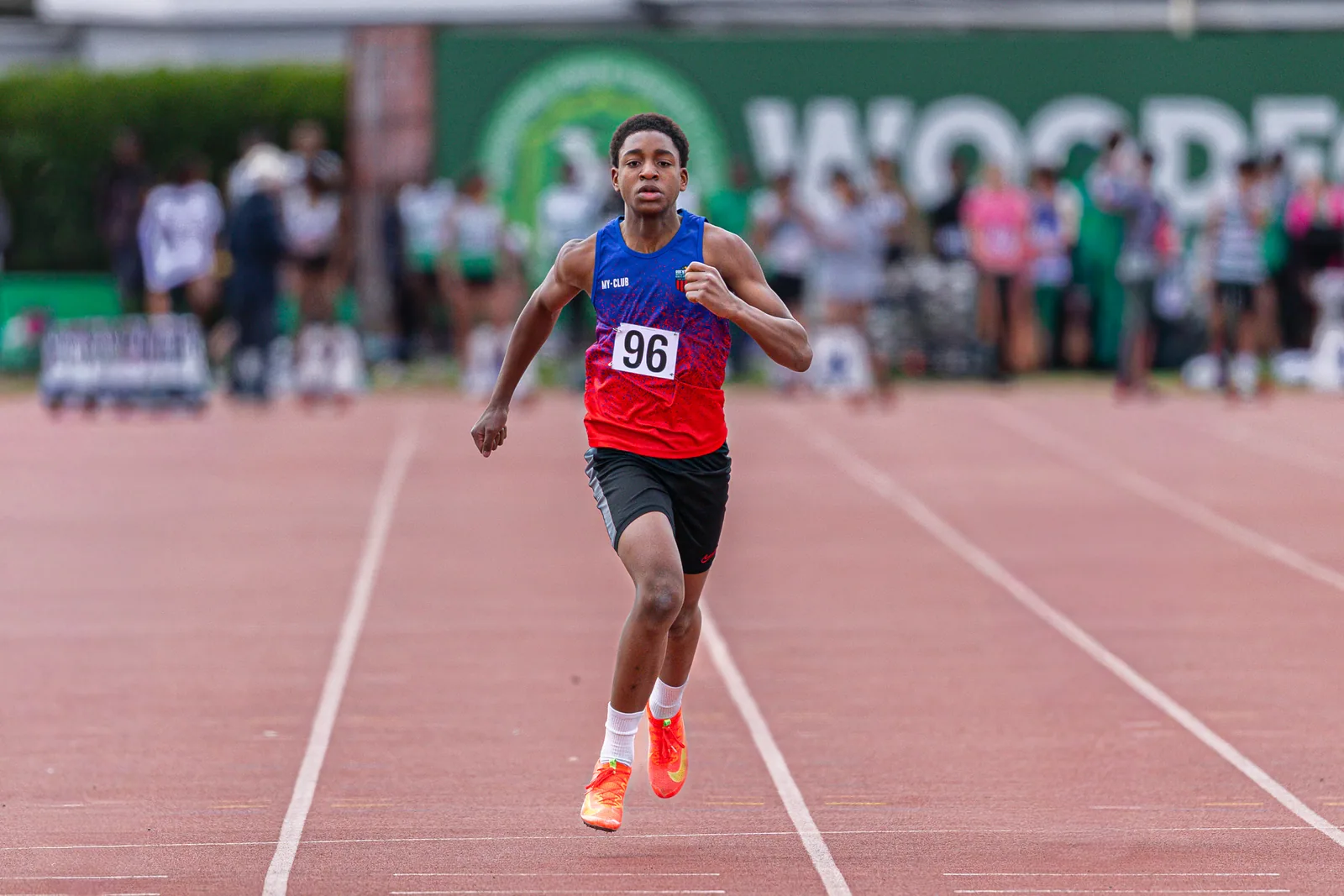 Brentwood Beagles athletes at the Woodford Green Open, Woodford Green, 11 April 2026