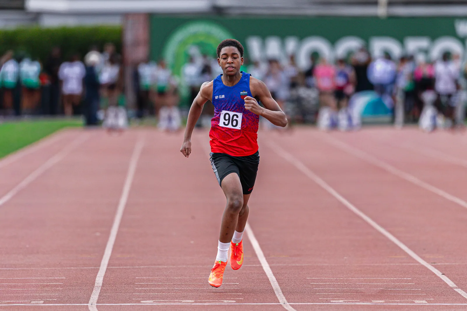 Brentwood Beagles athletes at the Woodford Green Open, Woodford Green, 11 April 2026