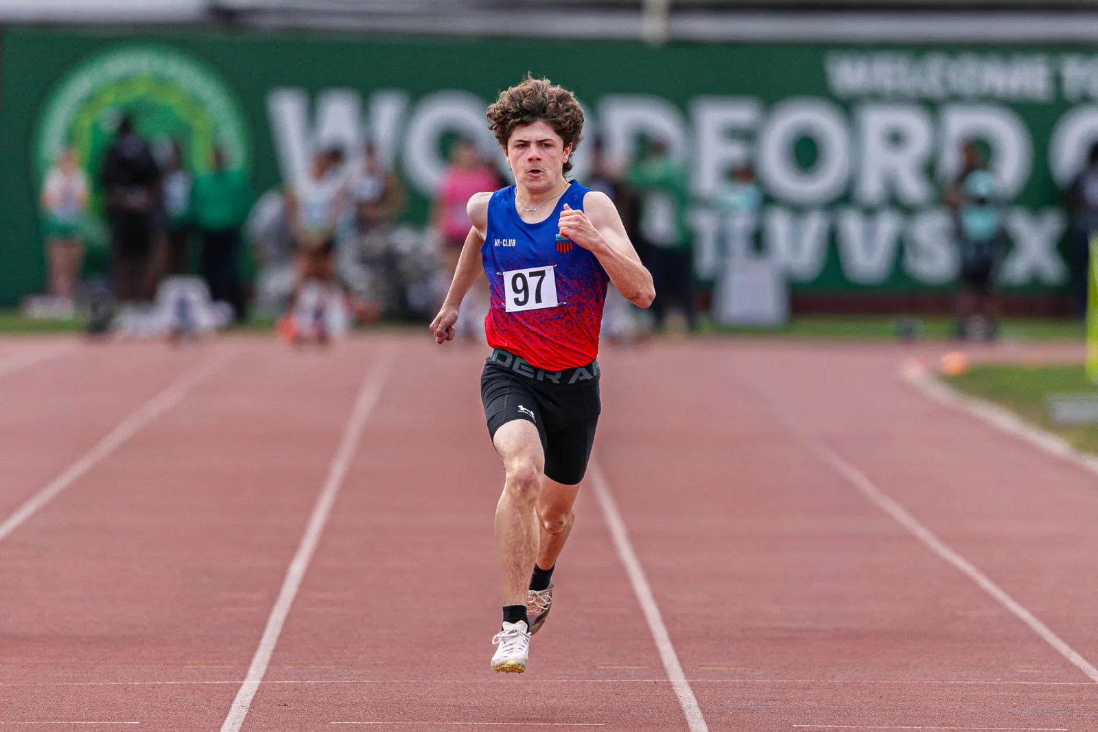 Brentwood Beagles athletes at the Woodford Green Open, Woodford Green, 11 April 2026