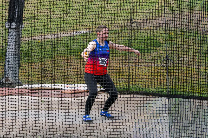 Brentwood Beagles athletes at the Woodford Green Open, Woodford Green, 11 April 2026