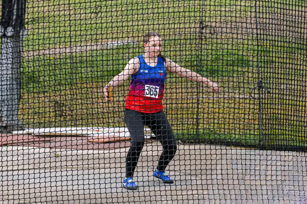 Brentwood Beagles athletes at the Woodford Green Open, Woodford Green, 11 April 2026