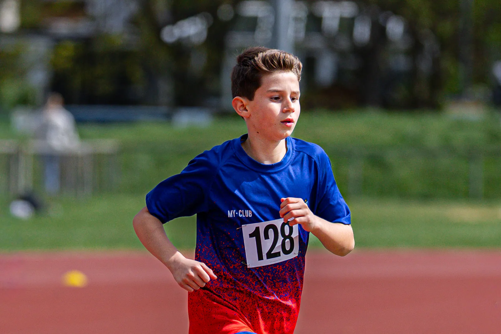 Brentwood Beagles athletes at the Woodford Green Open, Woodford Green, 11 April 2026