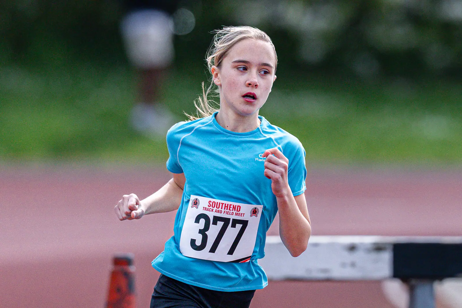 Brentwood Beagles athletes at the Southend Open, Southend, 12 April 2026