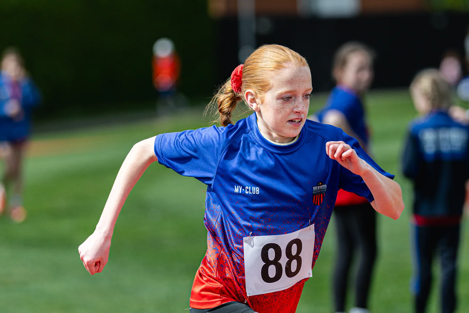 Brentwood Beagles athletes at the Brentwood Beagles AC Club Championships, 20 April 2026