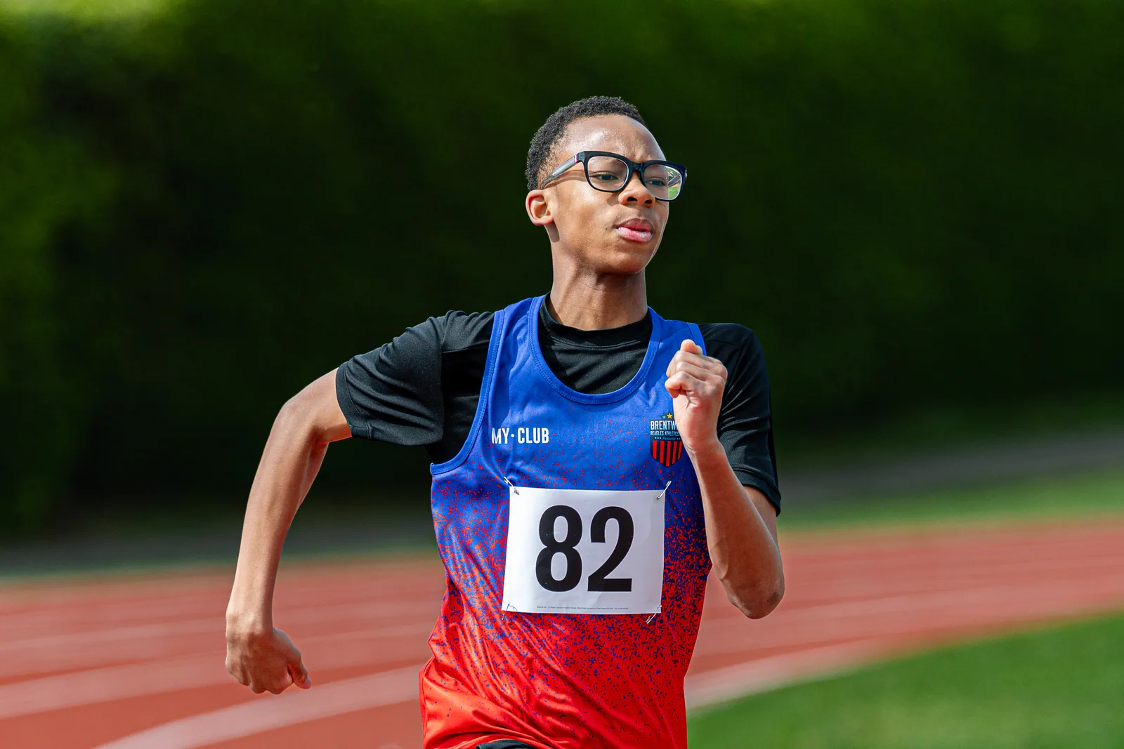 Brentwood Beagles athletes at the Brentwood Beagles AC Club Championships, 20 April 2026