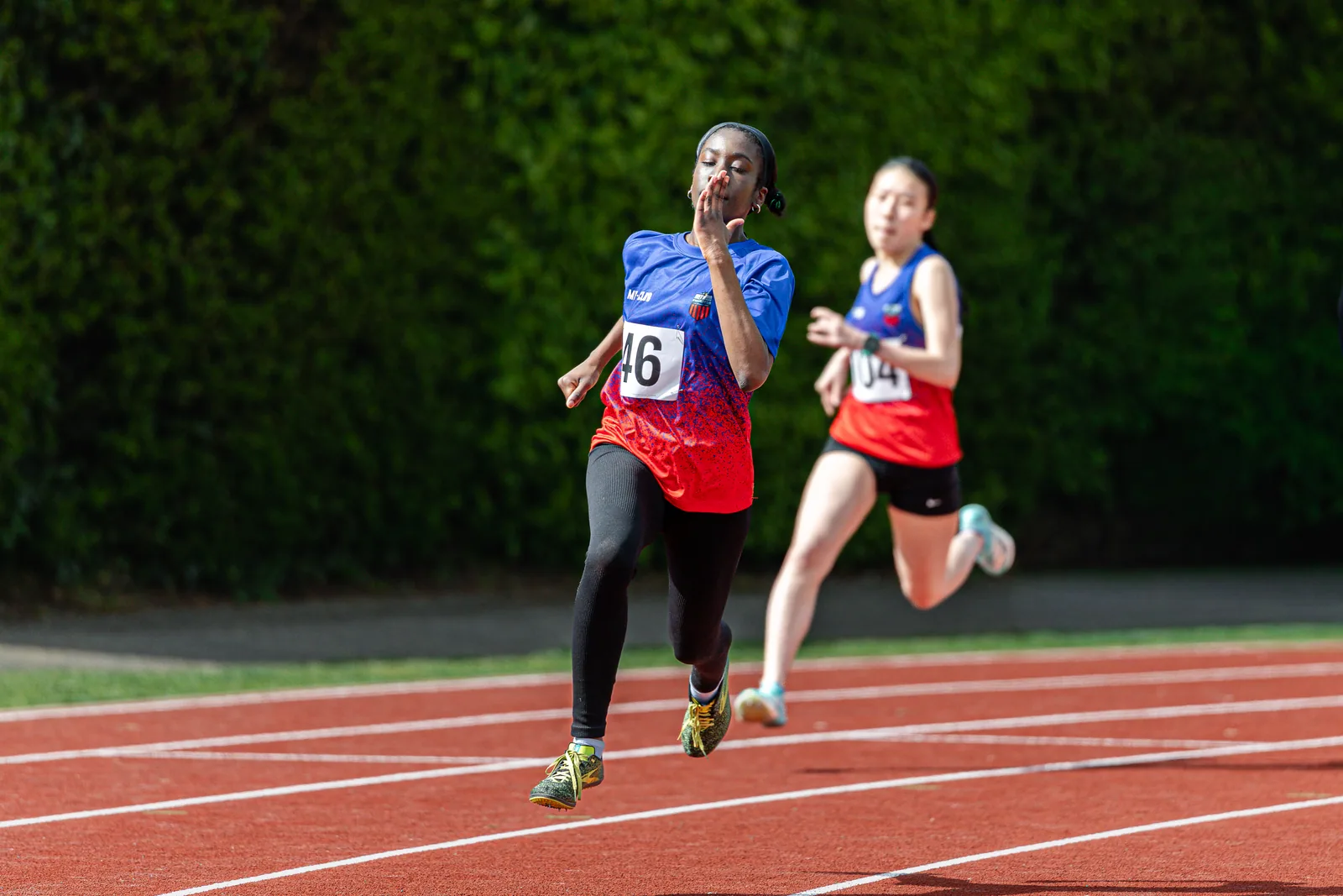 Brentwood Beagles athletes at the Brentwood Beagles AC Club Championships, 20 April 2026