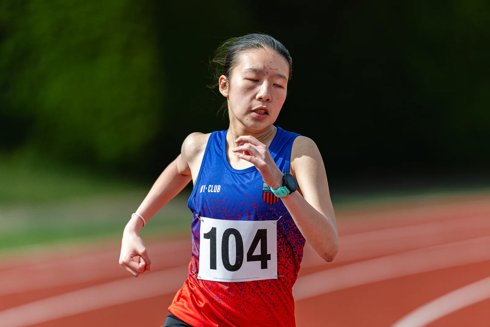 Brentwood Beagles athletes at the Brentwood Beagles AC Club Championships, 20 April 2026